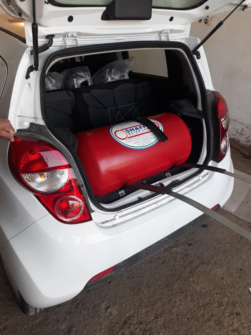 Шевроле Спарк ГБО