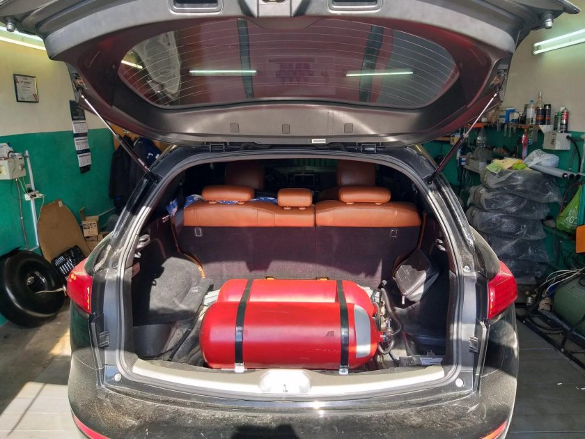 ГАЗ баллон метан для автомобиля 35