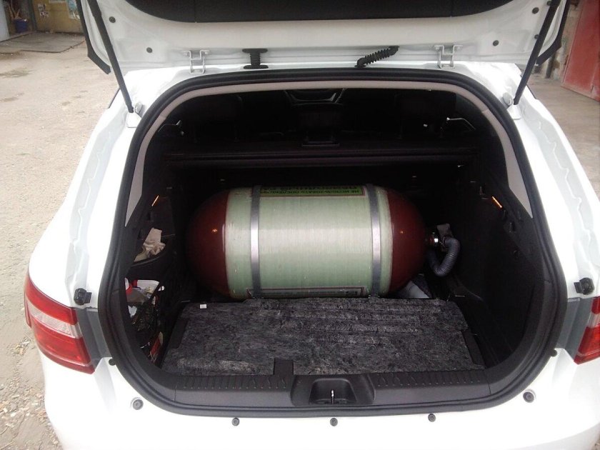 ГБО баллон 65 литров Лада Веста св