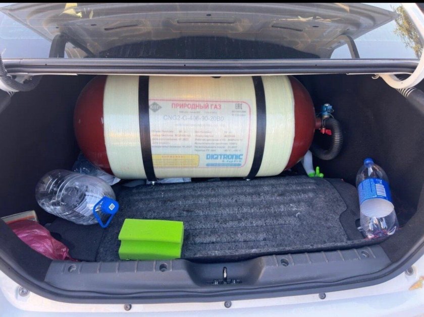 Лада гранта седан гбо метан 100 л