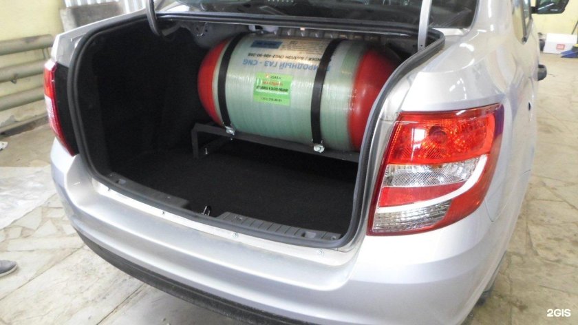 Лада Гранта седан ГБО метан 100 л