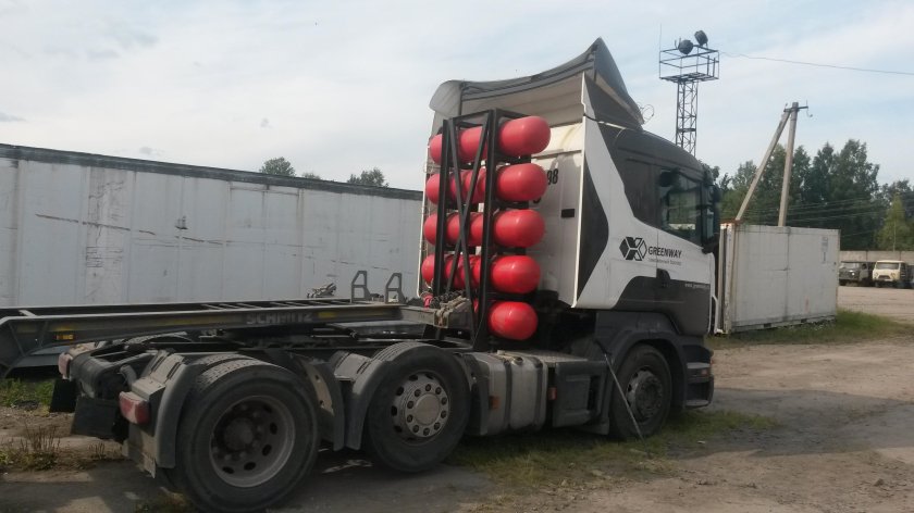 Скания газодизель