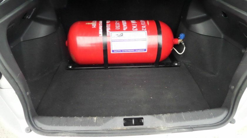 Метан ГАЗ баллон