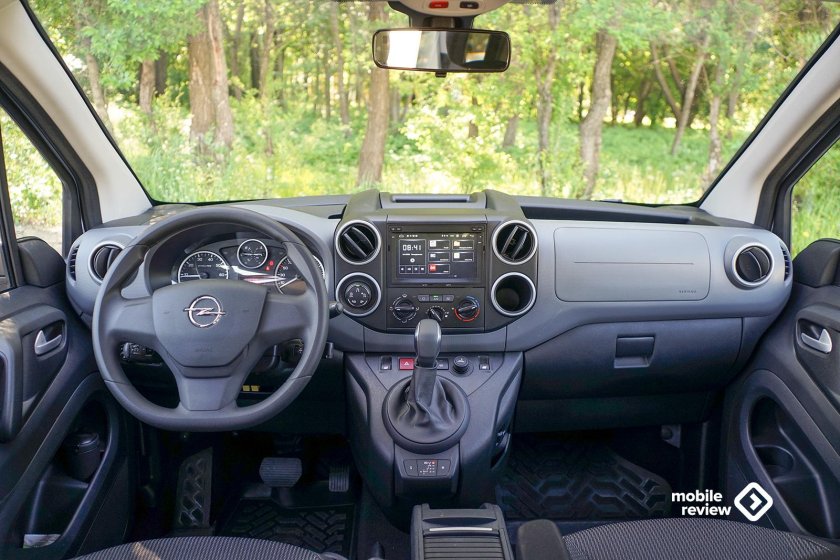 Опель комбо лайф управлению панелью