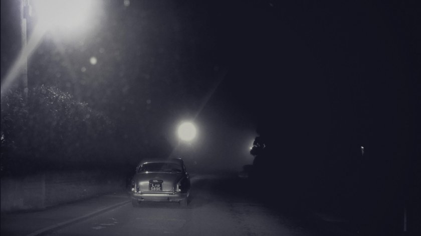 Фары ночь свет машина