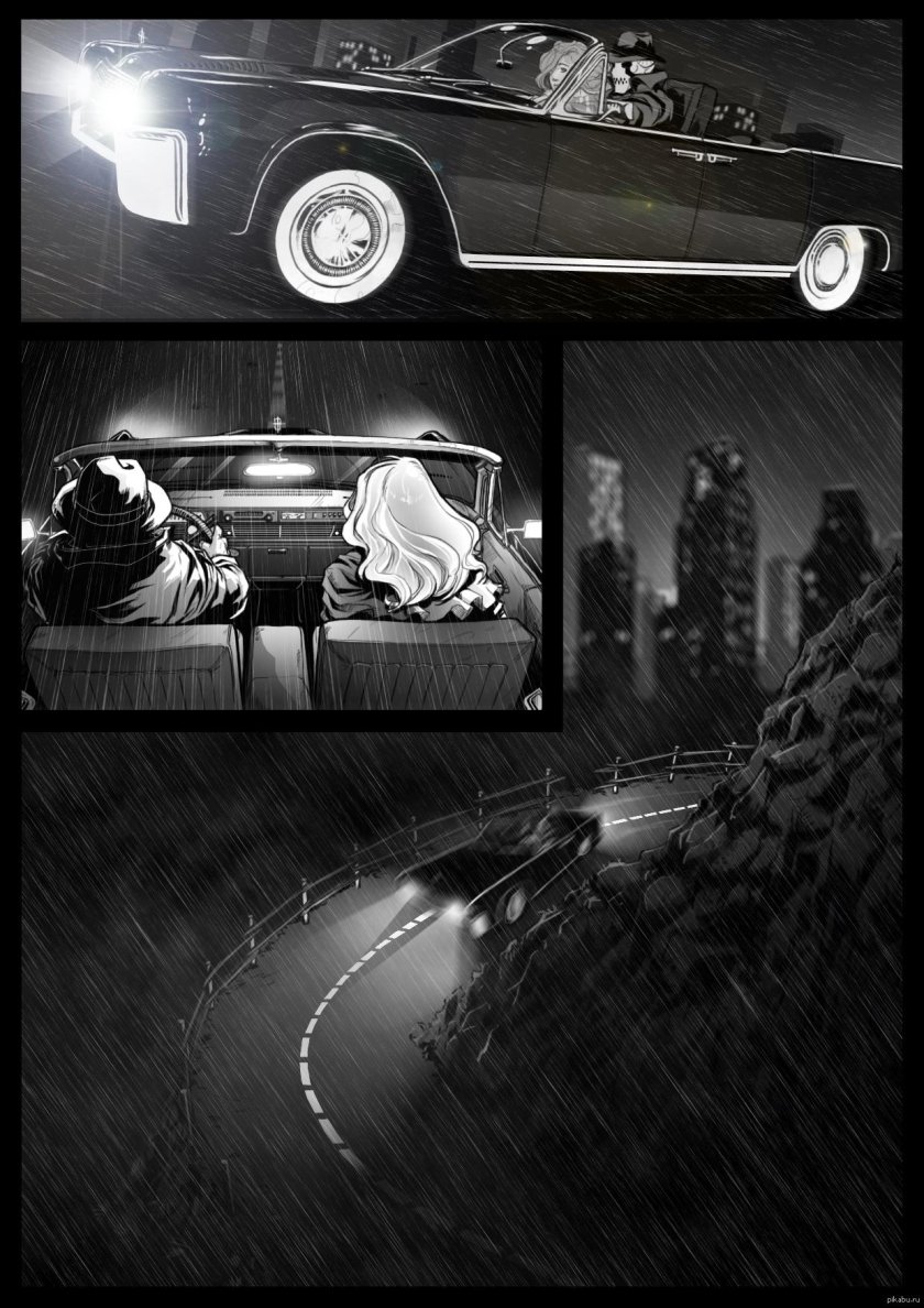 Нуар машина