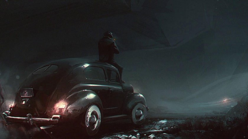 Нуар машина