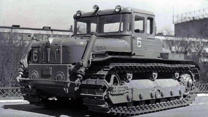 Гусеничный трактор ссср дт 75