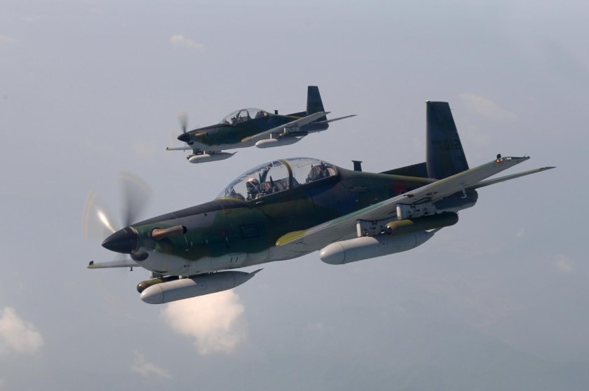 Штурмовик ka-1 ВВС Южной Кореи