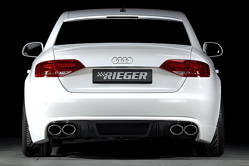 Audi a4 b8 выхлоп