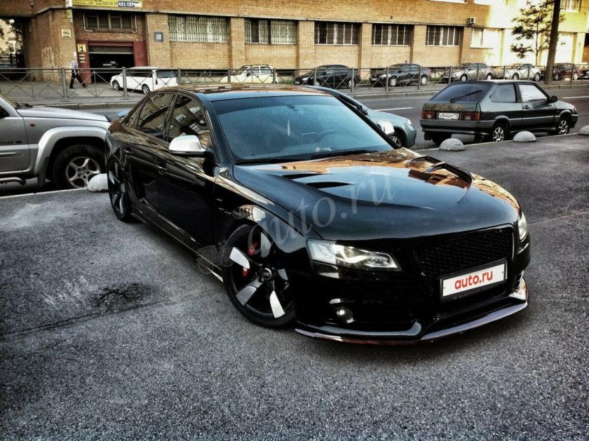 Тюнингованный ауди а4