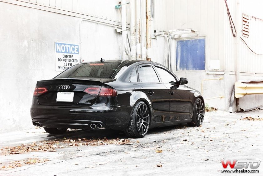Audi a4 b8 Tuning Black