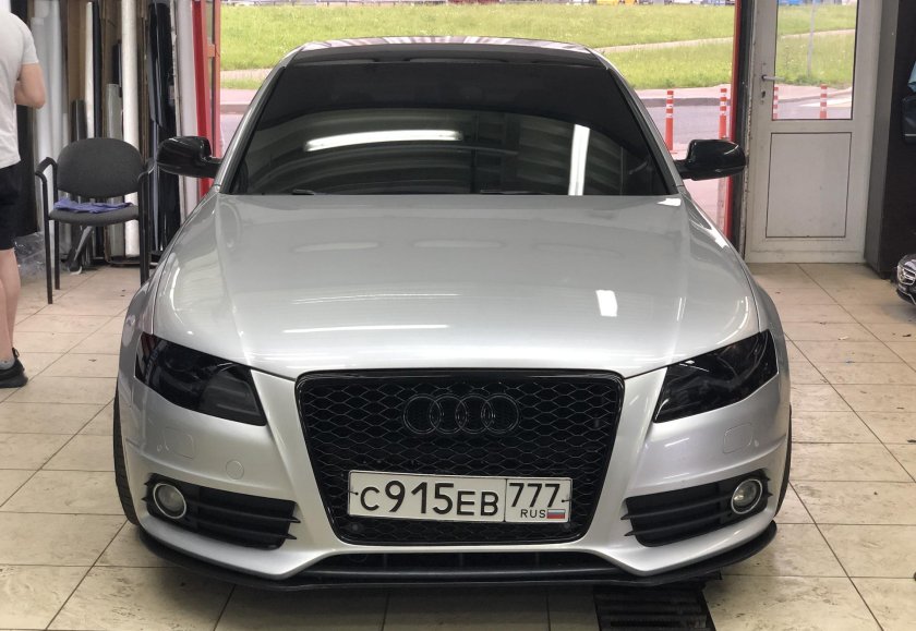 Audi a4 b8 антихром