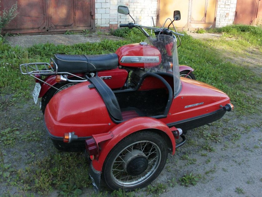 Ява 638 с коляской велорекс