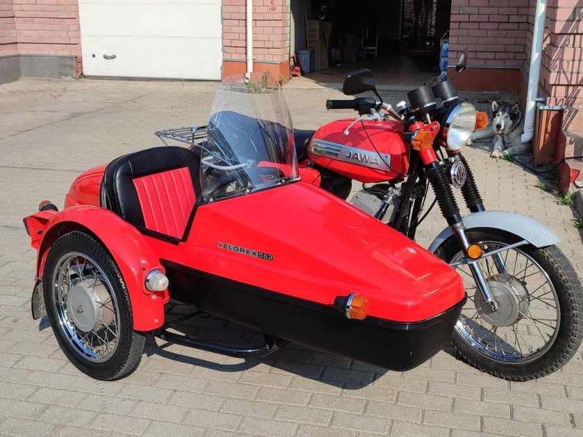 Ява 634 с коляской велорекс 562