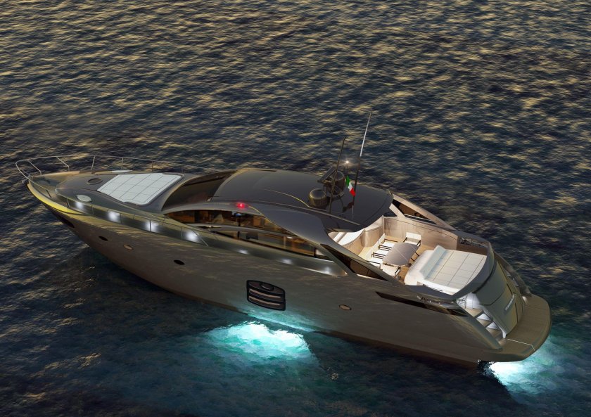 Роскошная яхта