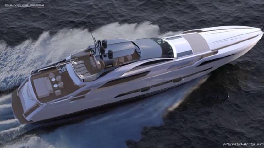 Яхта Першинг 140