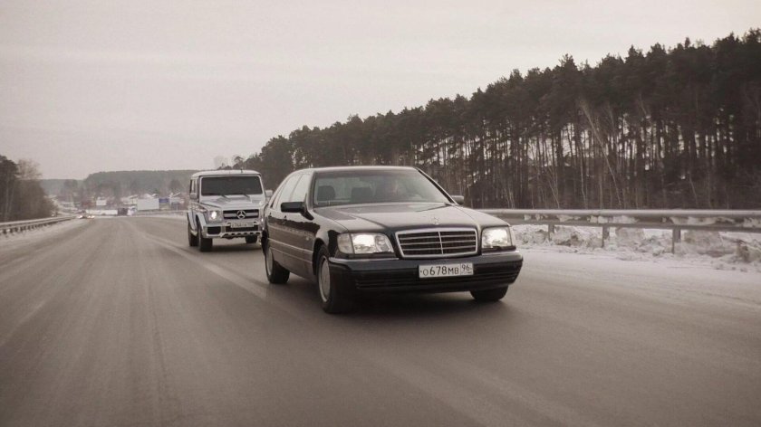 Mercedes Benz кабан w140