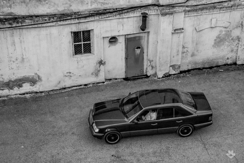 Mercedes w124 Бандитский