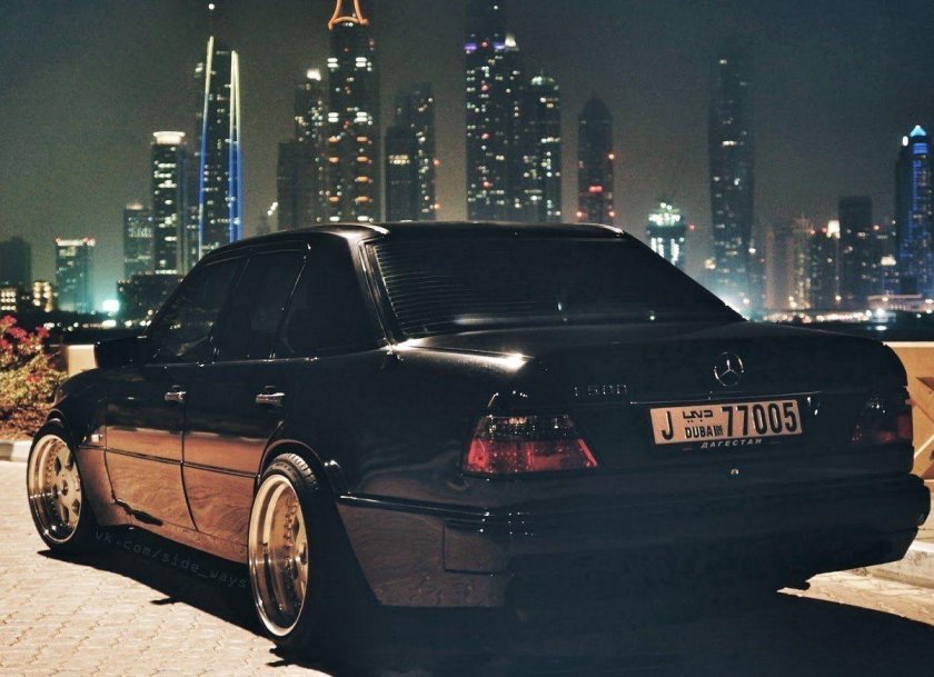 Мерседес w124 Бандитский