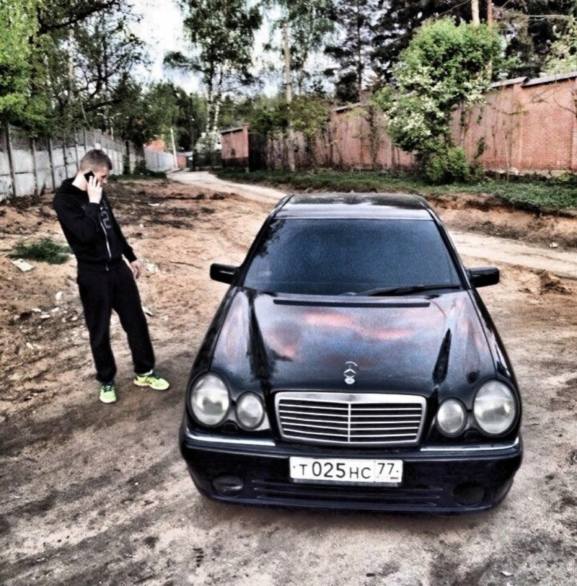 Mercedes w210 бандит