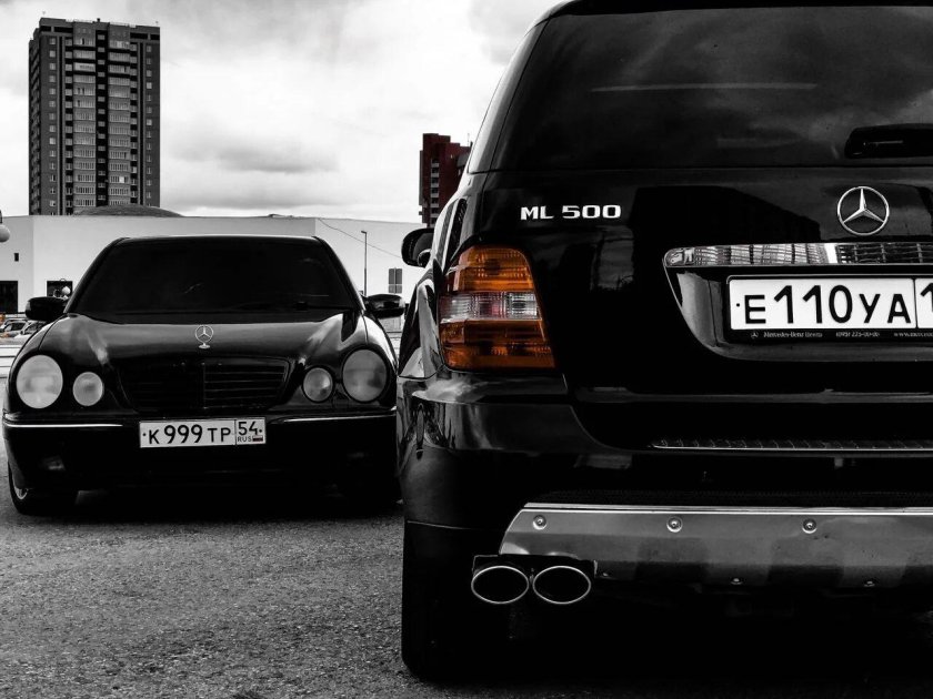 Mercedes Benz w210 Бандитский