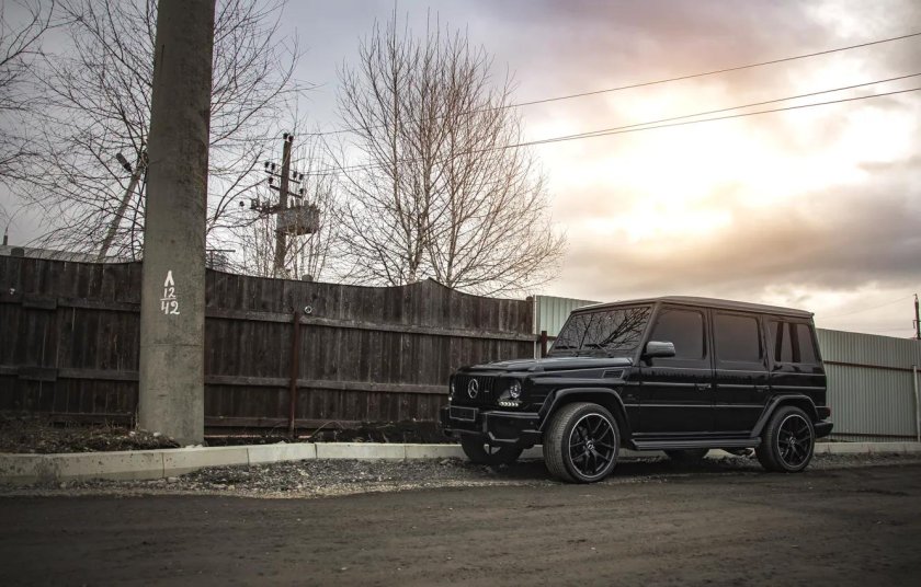 Mercedes Gelandewagen Бандитский
