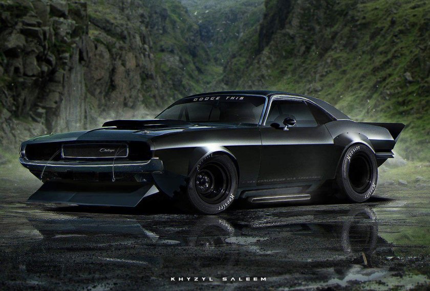 Мустанг Додж Чарджер 1969