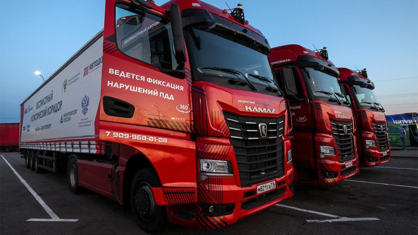 Беспилотные грузовики м11