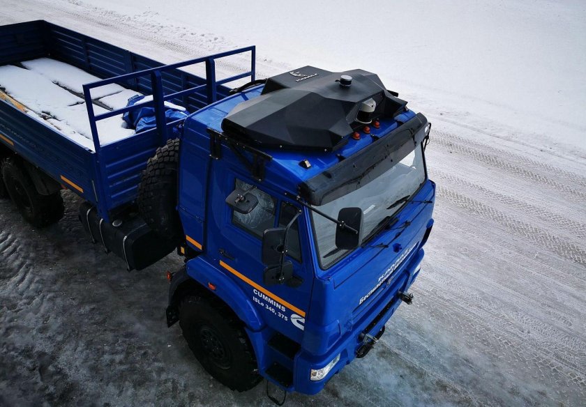 Беспилотный КАМАЗ