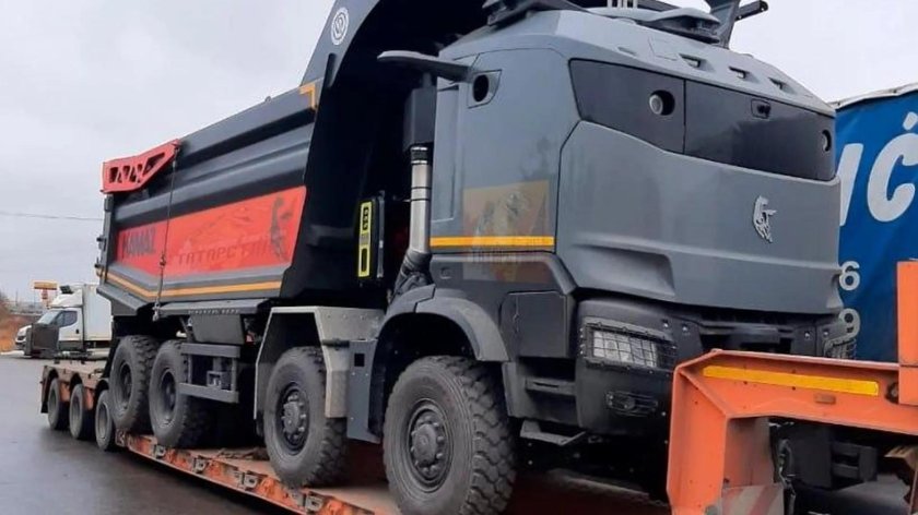 Беспилотный самосвал КАМАЗ