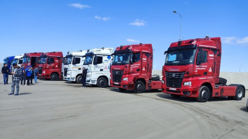 КАМАЗ Юпитер беспилотный самосвал