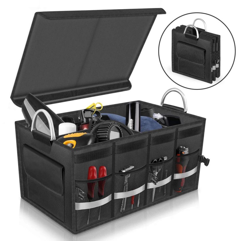 Oasser Trunk Organizer Cargo Organizer Trunk Storage