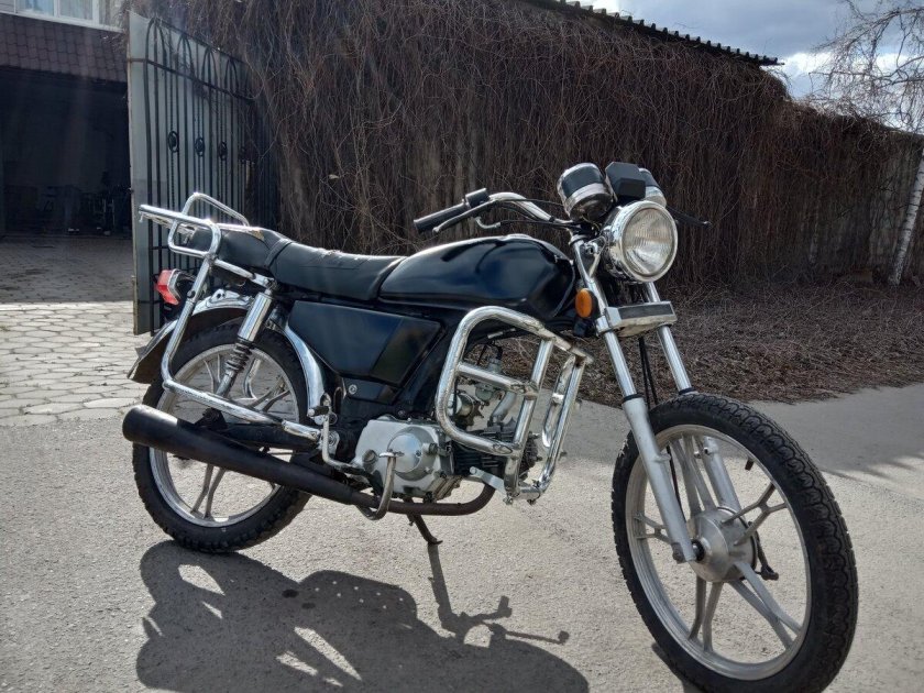 Оскол на мопед