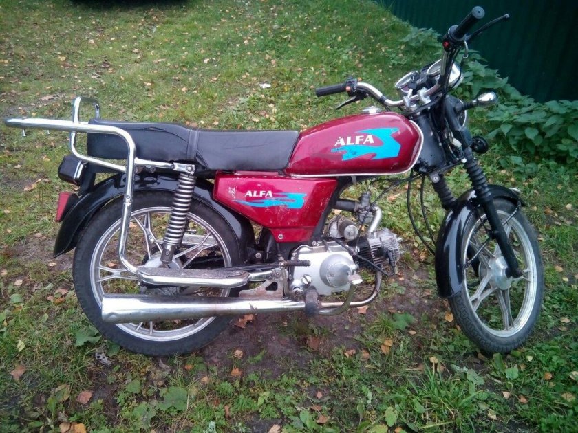 Мопед Альфа 2012