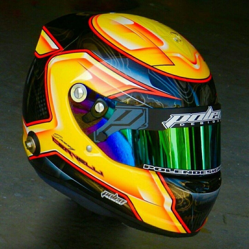 Аэрография на шлеме