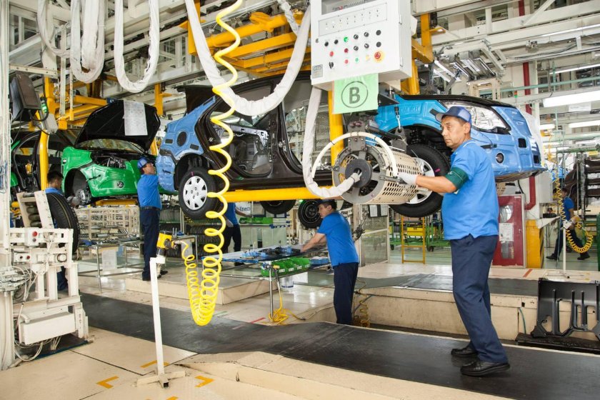 Завод Асака в Узбекистане