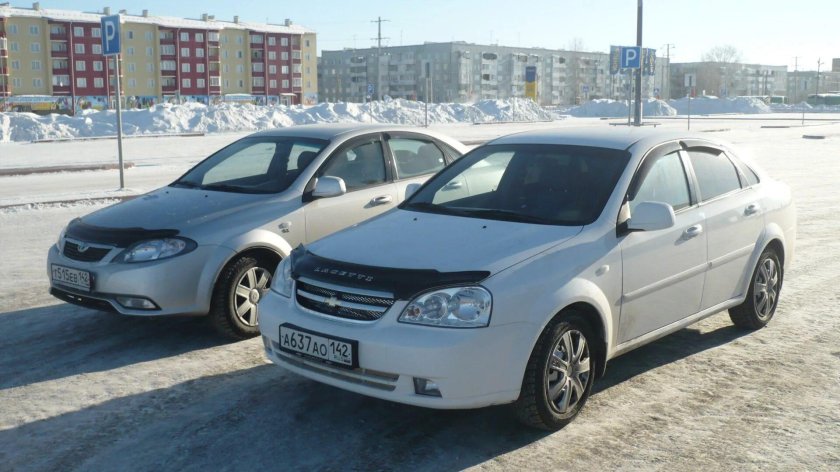 Daewoo Gentra и Chevrolet Lacetti