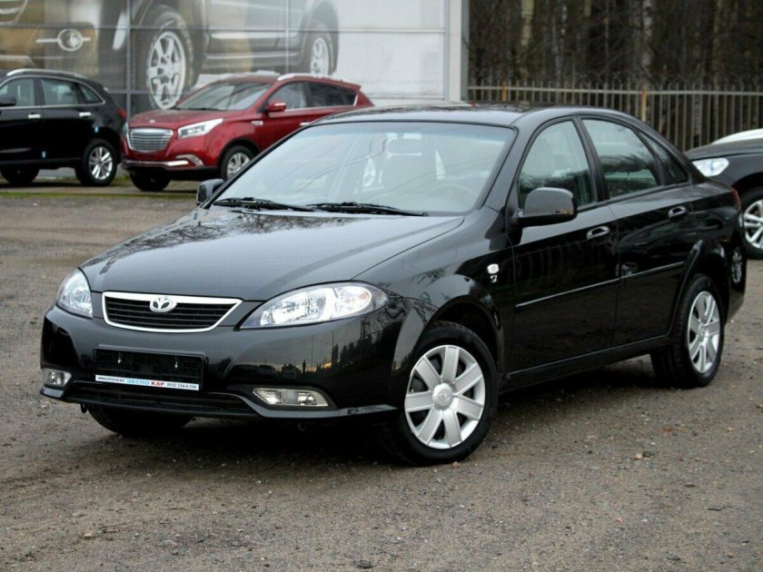 Дэу Гентра 2014 черная