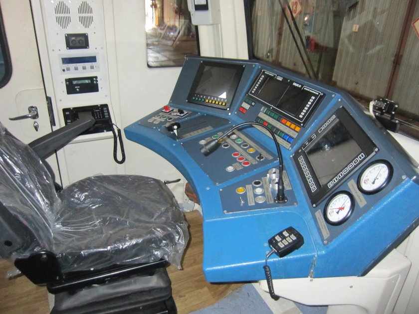 Пульт машиниста Ладога