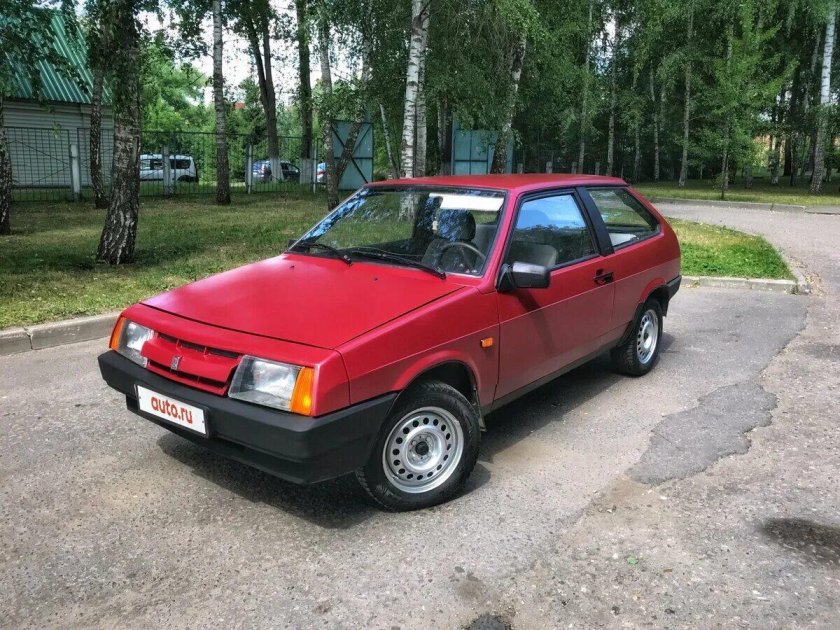 Лада 2108 красная