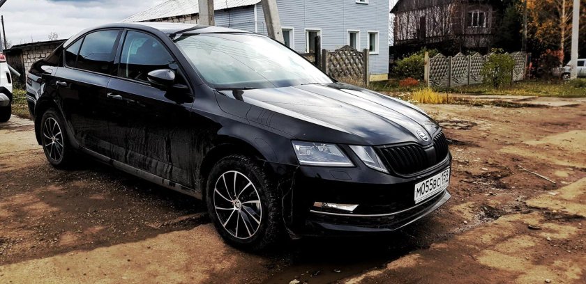 Skoda Octavia a8 Black