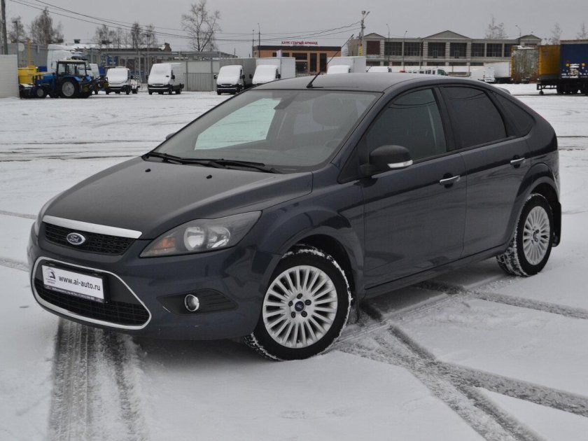 Форд фокус 2 серый хэтчбек