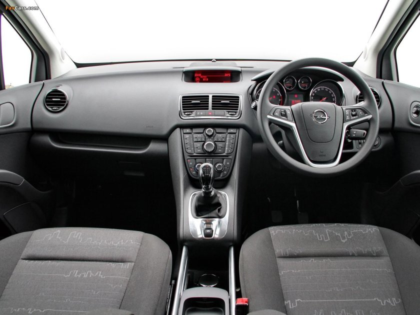 Опель Мерива 2012 салон