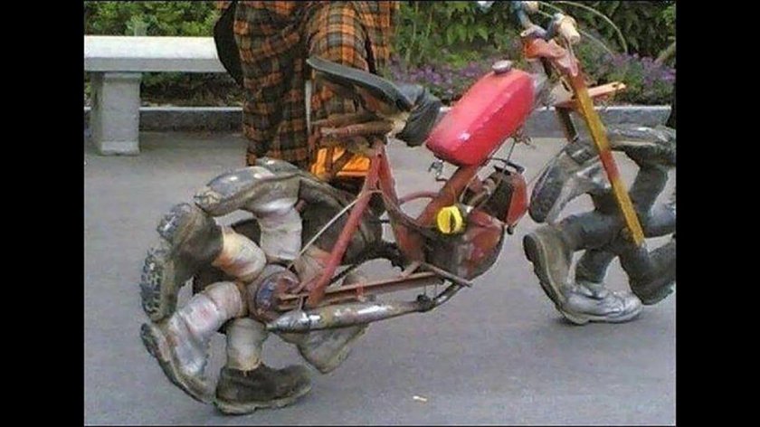 Смешные мотоциклы