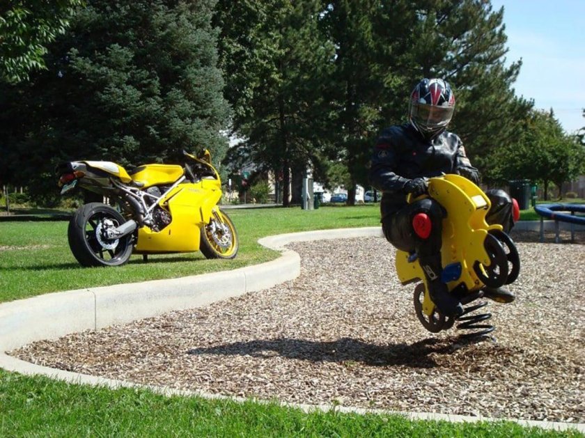 Смешные мотоциклы