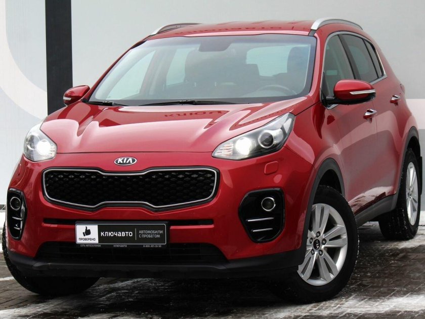 Киа спортейдж 2017 года