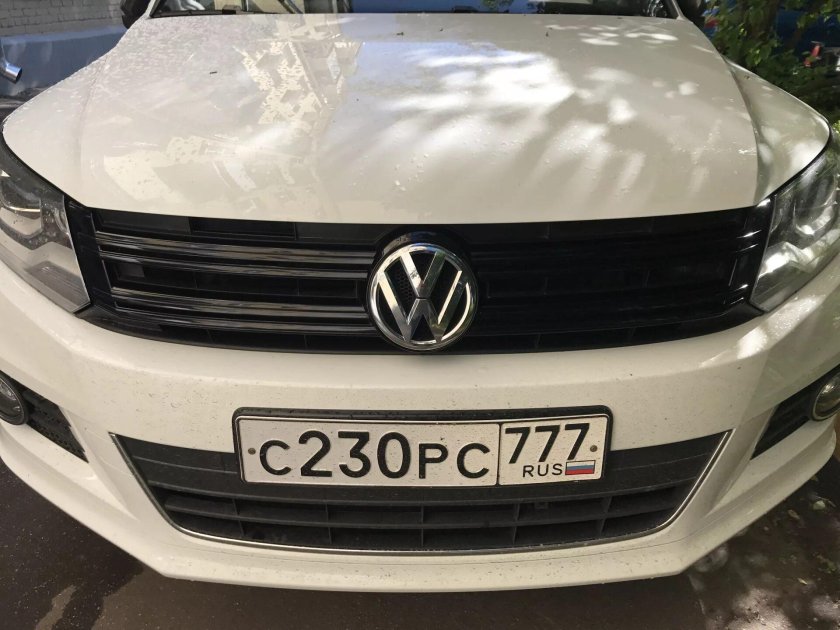 Антихром Тигуан 1