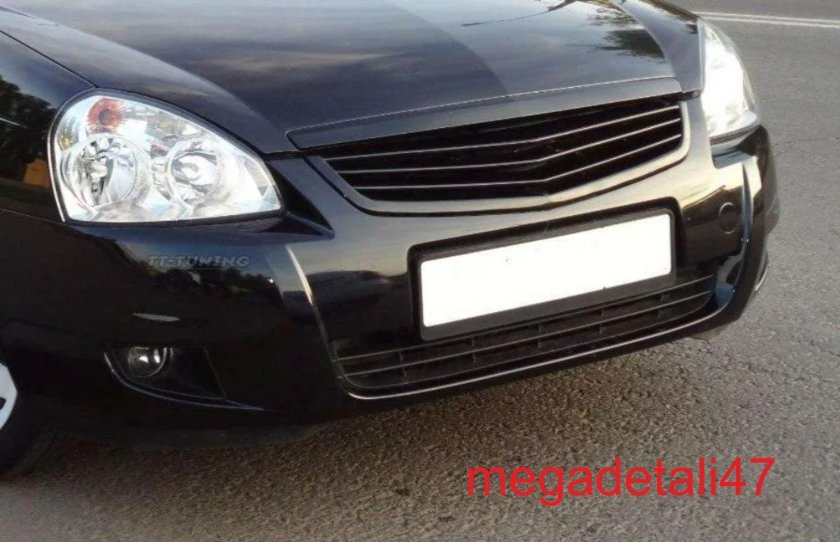 Черная решетка Приора 2