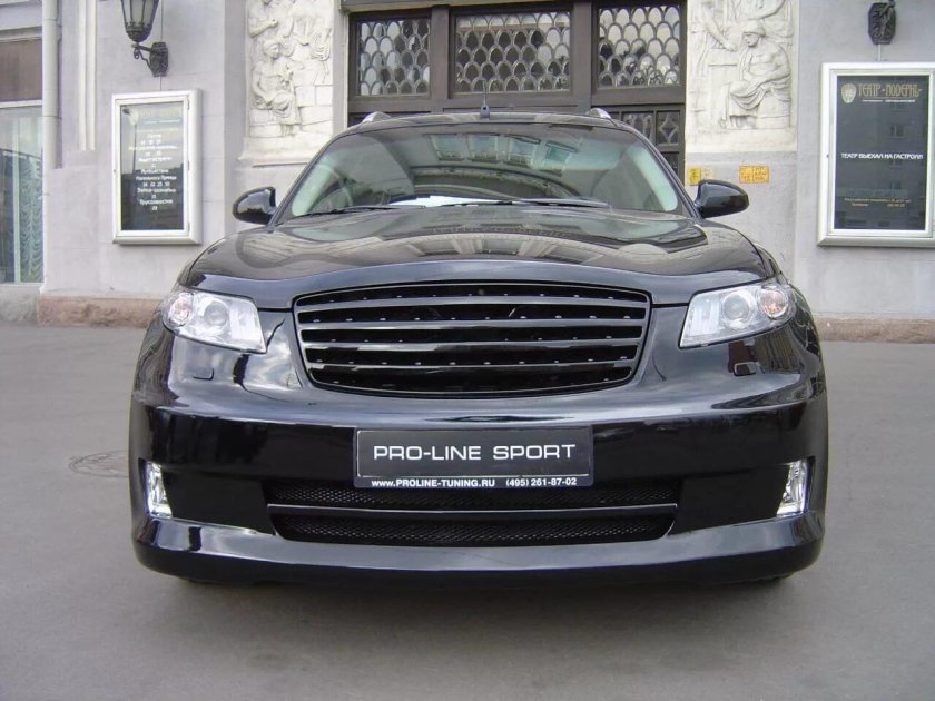 Решётка радиатора Infiniti fx35